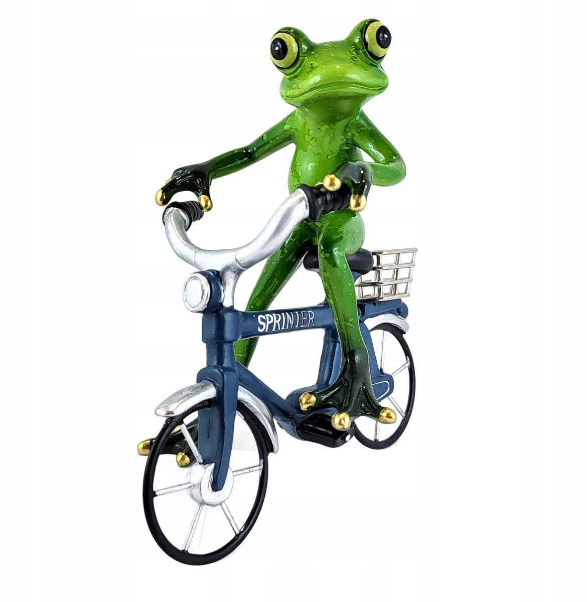 Grappige Zoek de Fiets Decoratie voor op tafel, 17 x 16 x 12 cm
