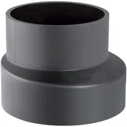 Geberit, Rohrverbindungstechnik, 160 x 110 mm Reduktion excentrisk sort PEH
