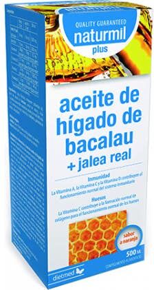 DietMed Aceite Hígado de Bacalao Jalea Real Plus 500 ml