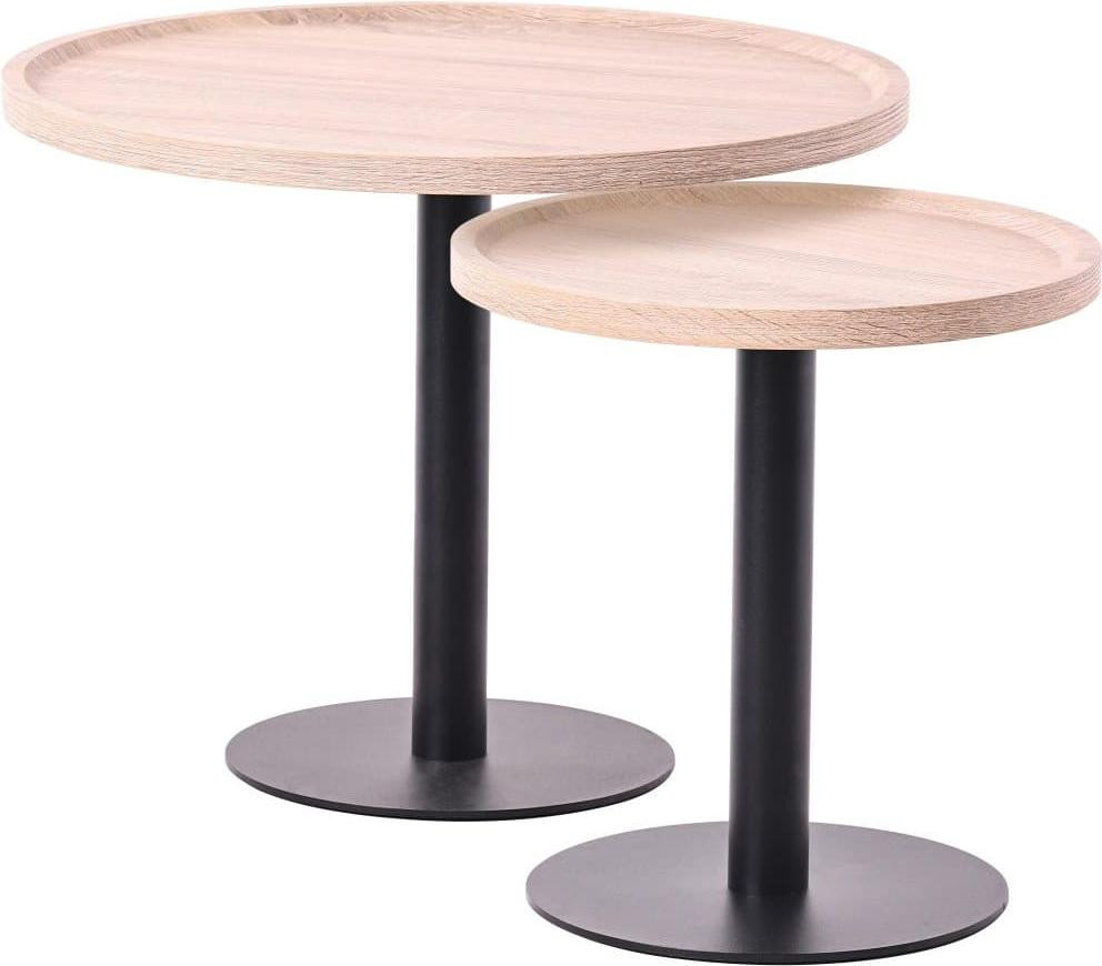 BellaFurn Set van 2 moderne bijzettafels