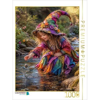 CALVENDO Puzzle Lieblinsplätzchen am Bach | 1000 Teile Lege-Größe 64x48cm Foto-Puzzle für glückliche Stunden
