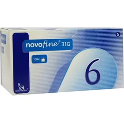 Novofine 6 Kanülen 0.25x6Mm 100 ST