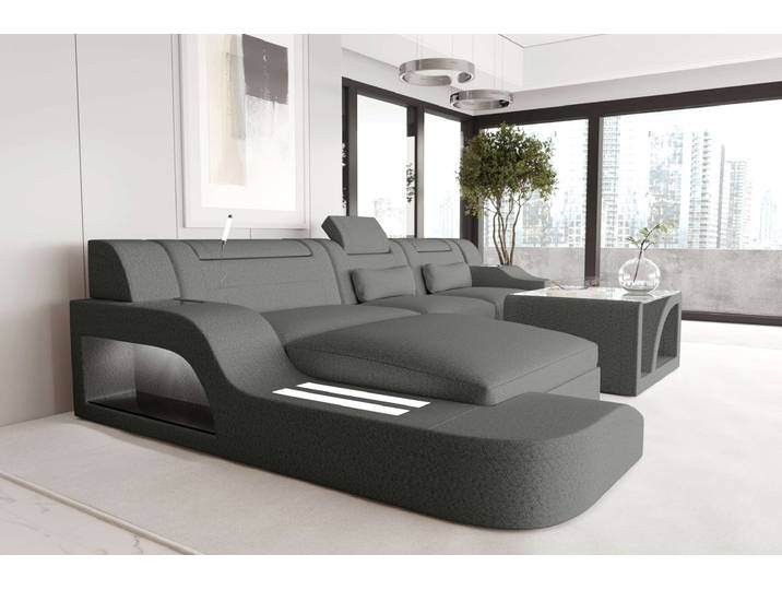 Ecksofa Palermo L Form Stoffsofa
