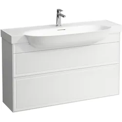 LAUFEN THE NEW CLASSIC Waschtischunterschrank, 2 Schubladen, 1175x315x675mm, H4060520856281, Farbe: Geschwärzte Eiche