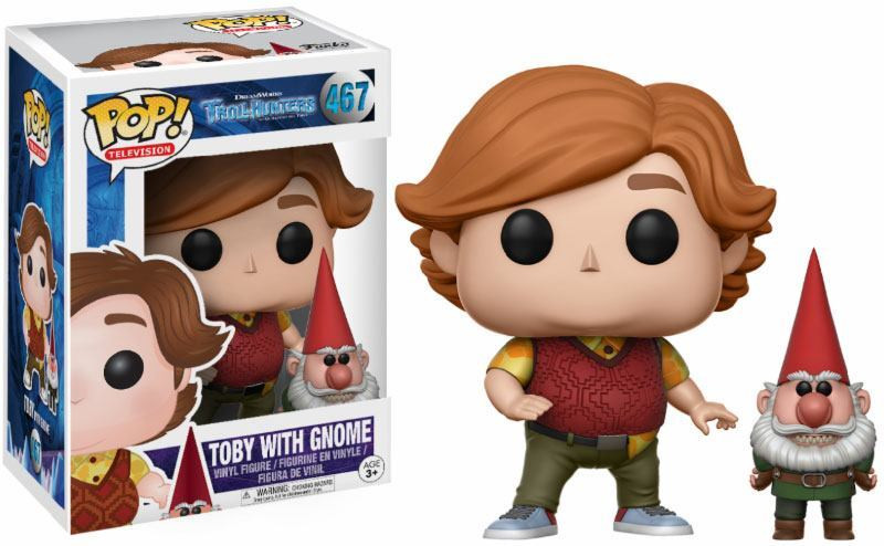 Funko Pop! Trollhunters Toby met Kabouter 467 Vinyl figuur