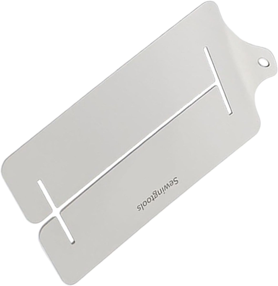 Naaiklemmen Liniaal Zoomklemmen Stofclips - Zilver - 10 x 6 cm