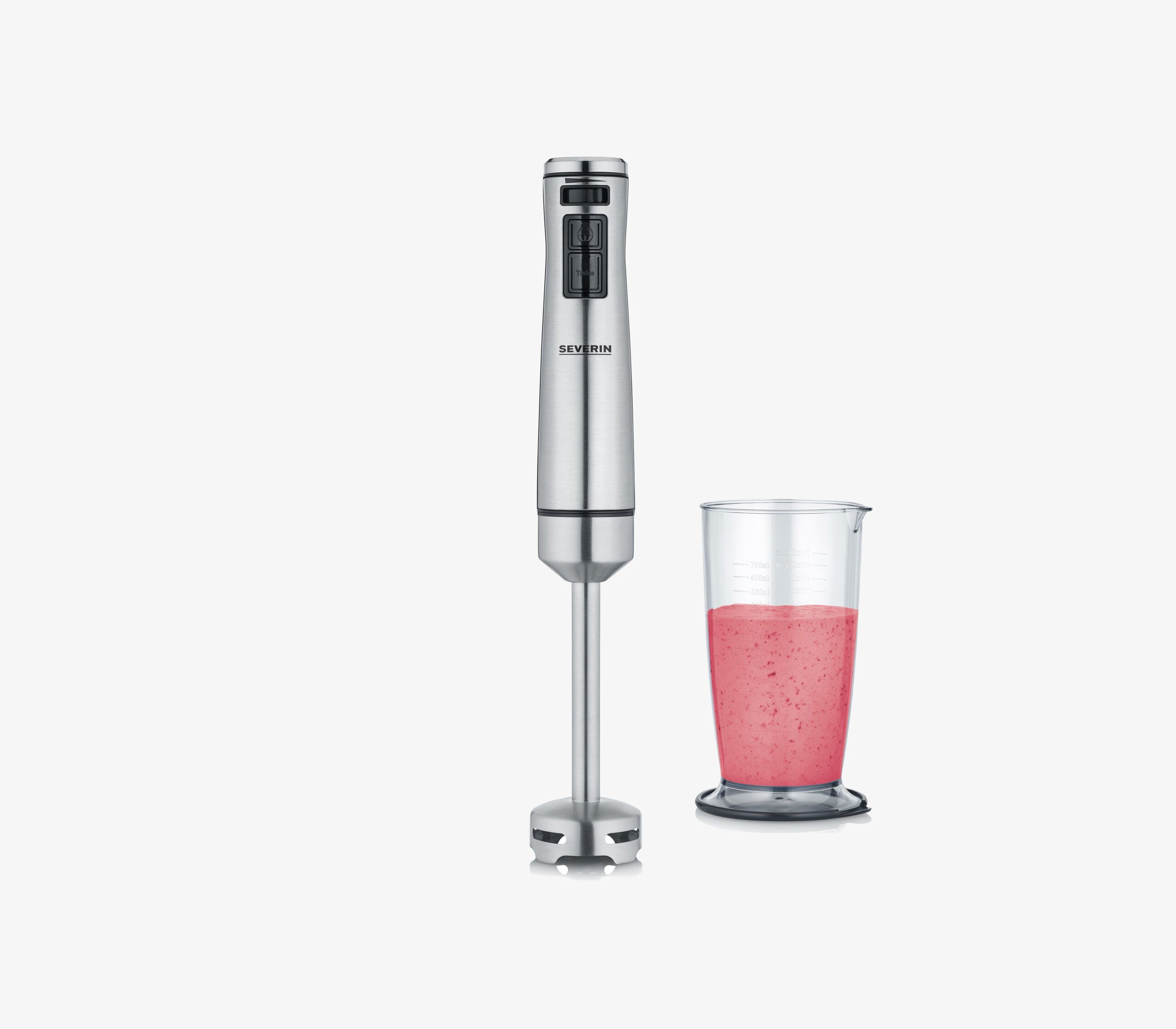 Severin SM3773 Sport-Mixer 1000 W 1 Stufen (Schwarz, Edelstahl) SM 3773