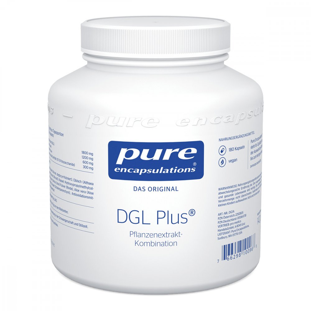 pro medico GmbH Pure Encapsulations DGL Plus 00064738
