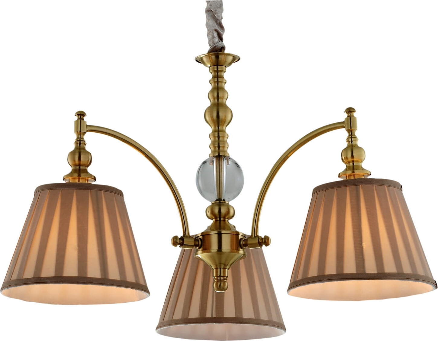 Veneti Candellux AUSTIN 33-13842 Messing kroonluchter