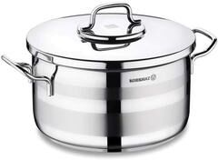 Korkmaz Astra2 Stainless Steel Pot with Lid, High-Performance