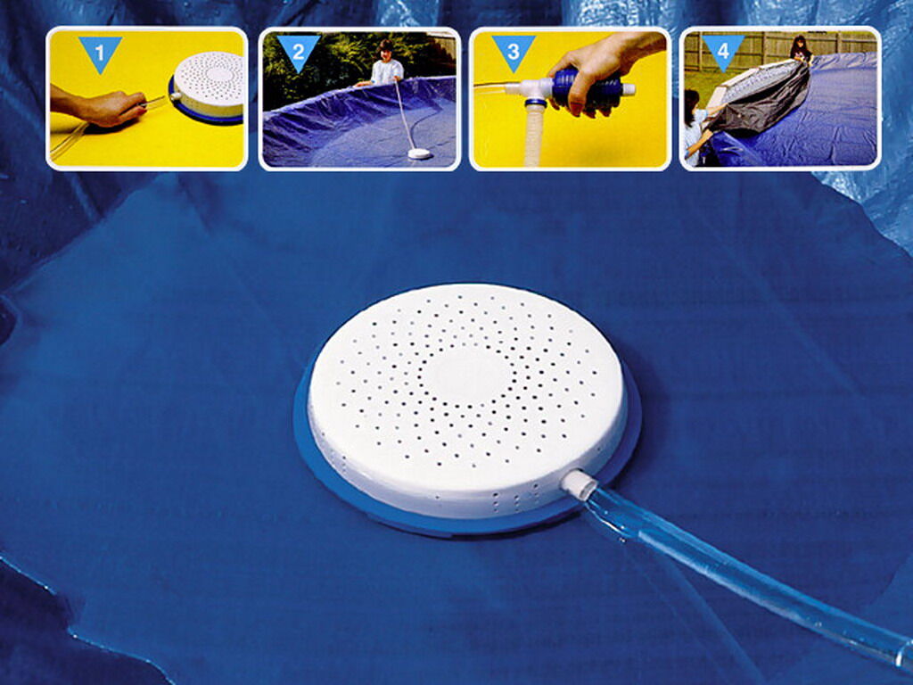 PoolStyle Pompe de protection COVER SAVER pour couverture d'hiver hors-sol