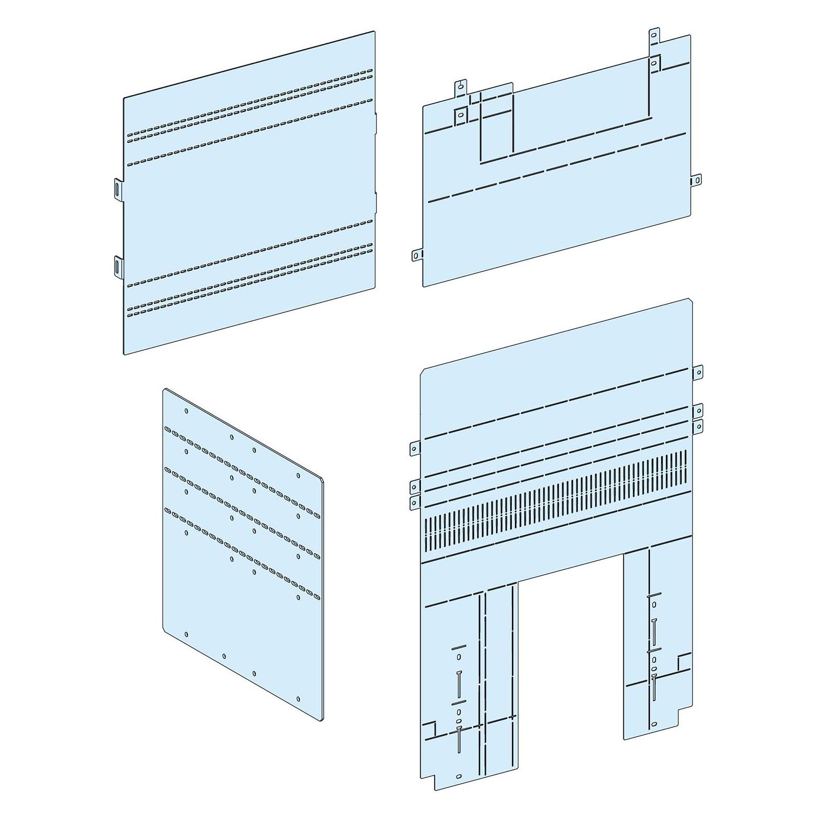 Schneider Electric Schneider PrismaSeT-P LVS04852Abdeckung vorderseitige Anschlüsse (LVS04852)