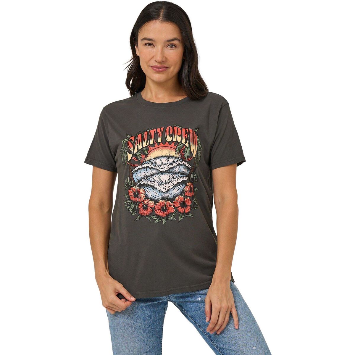 Salty Crew SC Tour BF Tee charcoal (CHAR) S 25035161W-CHAR-S