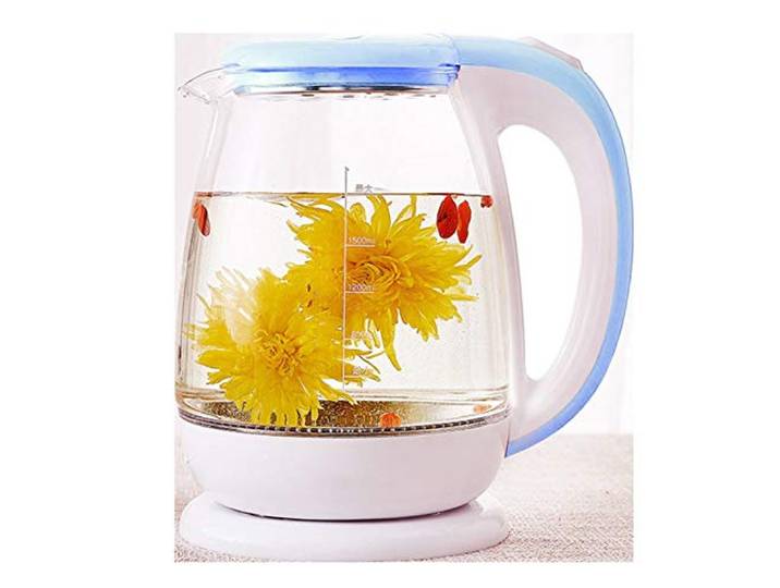 Gesundheits-Teekessel, Gesundheitskessel, automatischer Wasserkocher aus verdicktem Glas(Onecolor,Onecolor)