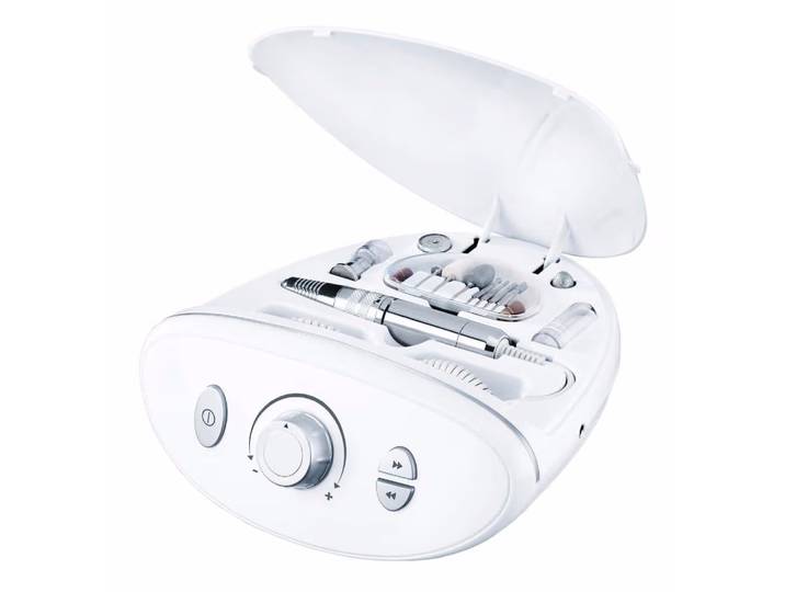 Beurer Manicure-Set MP 100 Manicure-Pedicure Set – Pediküre Set/Maniküre Set – weiss
