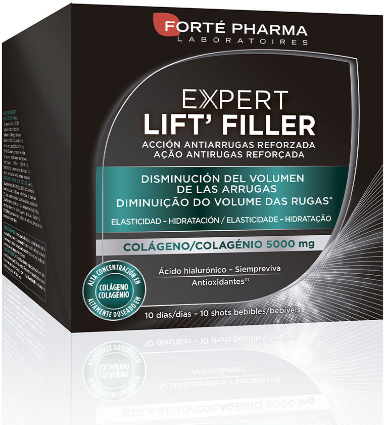 Forté Pharma Expert Lift Filler disminución arrugas 5000 mg 10 ampollas