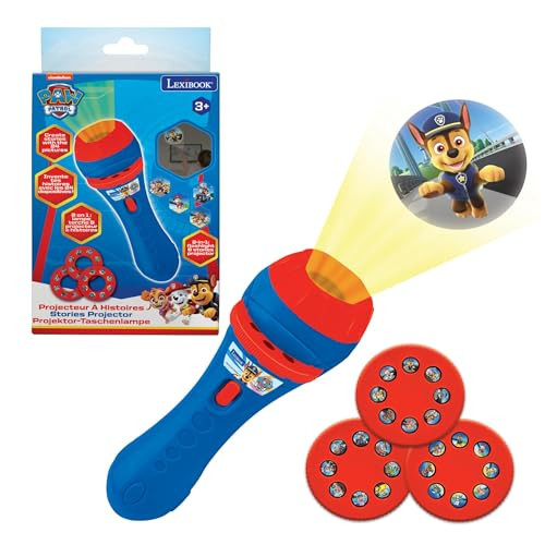 Lexibook Paw Patrol Verhalenprojector met Zaklamp en 3 Projectieschijven LTC050PALXB
