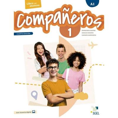 Compañeros 1 – Cuarta edición, Set von Francisca Castro Viúdez,Ignacio Rodero Díez,Carmen Sardinero Francos, Hueber, 978-3-19-684502-0