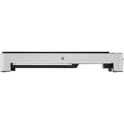 WMF Lono gerippt Tischgrill (415330011), Tischgrill, Schwarz, Silber