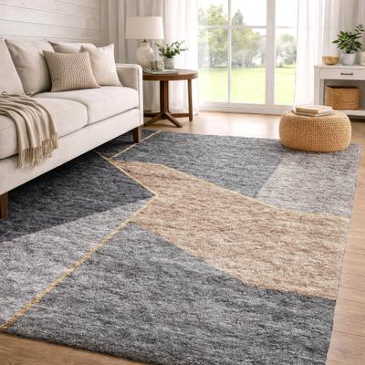 Addison Rugs Premium Washable Super Soft Abstract Draper Dream Shag Rug