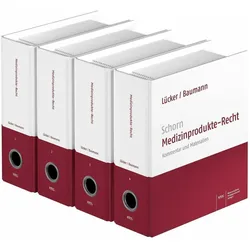 Schorn Medizinprodukte-Recht, Fachbücher von Hans Georg Baumann, Volker Lücker