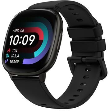Everyday Crate HD17 Air AMOLED Smart Watch 1.73 Inch Ultra Thin Fitness Smartwatch With Bluetooth Calling black