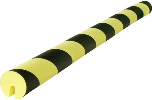 VISO PU 208 NJ Schutzprofil mit Schlitz Schwarz, Gelb (Ø x L) 40mm x 750mm