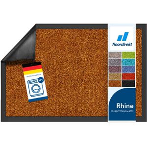 Floordirekt Schmutzfangmatte Rhine, 60 x 90cm, braun