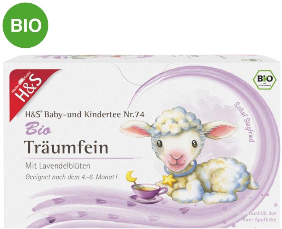 H&s Bio Baby- und Kindertee Träumfein Filterbeutel