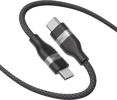 Anker USB-C to USB-C Cable (3 ft / 6 ft, 240W, Upcycled-Braided)