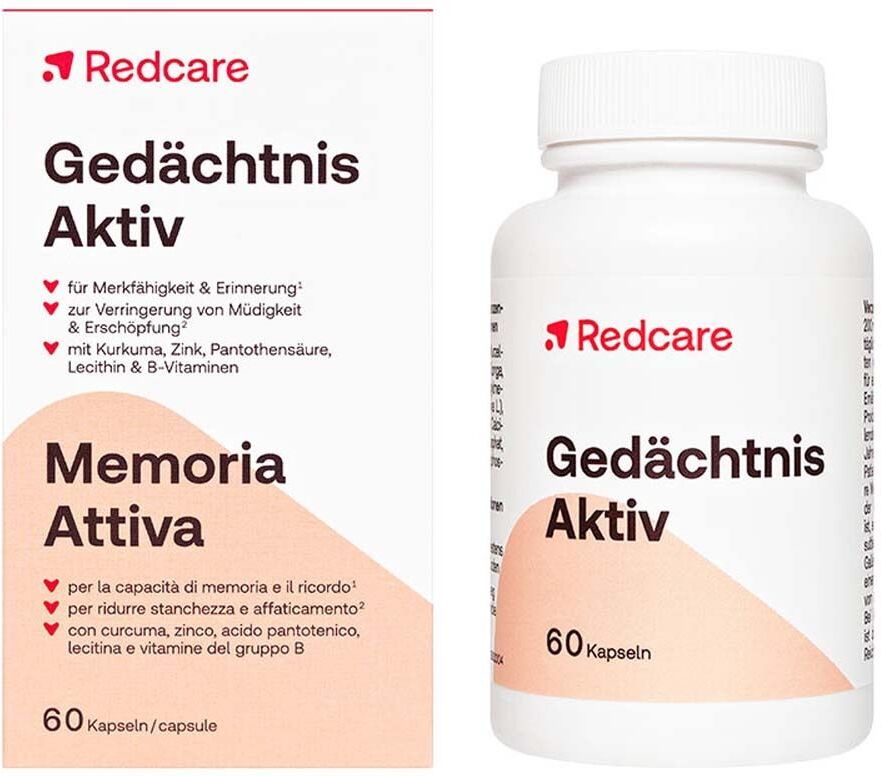 Redcare von Shop Apotheke Redcare Gedächtnis Aktiv Kapseln 60 St