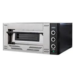 Gas-Pizzaofen Einzelkammer für 6 Pizzen