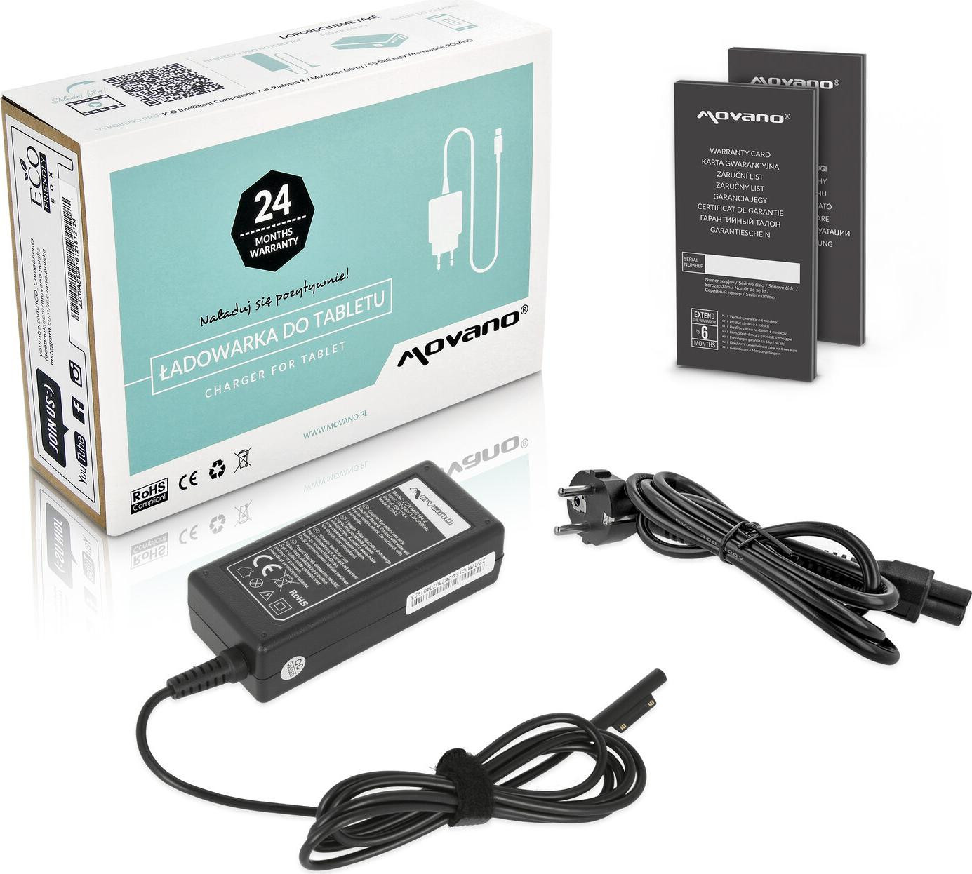 Microsoft Surface 1706 Netadapter 60W 15V 4A