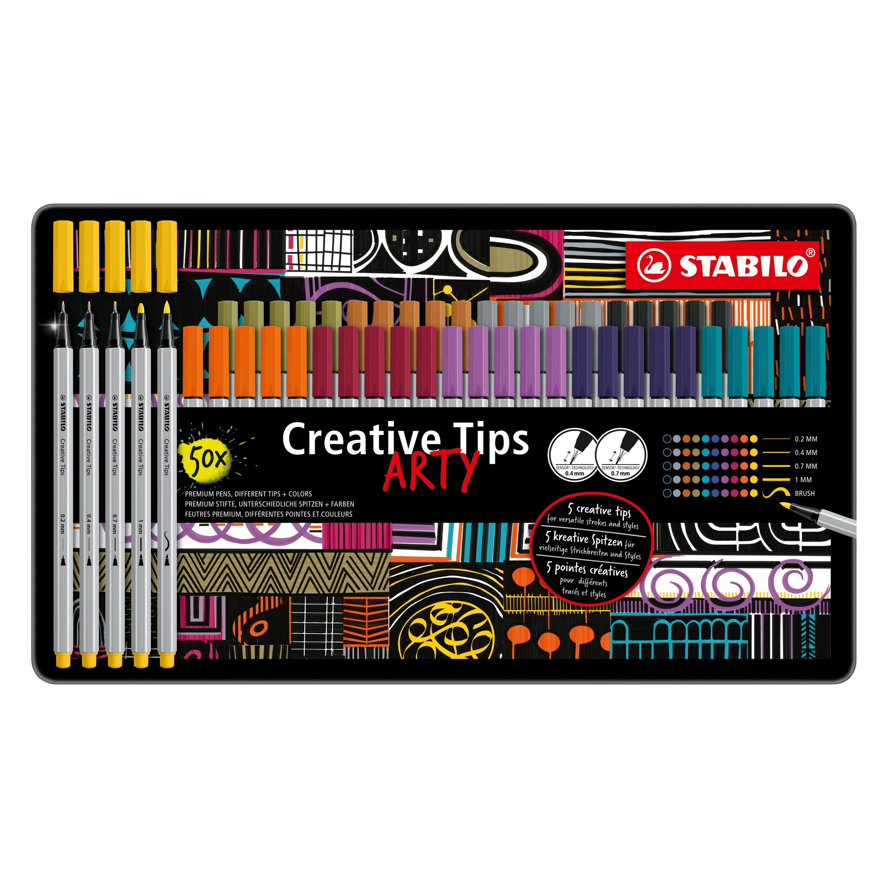 Stabilo Creative Tips (50x) (89/50-6-20)