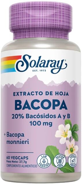 Solaray BACOPA 60 Caps