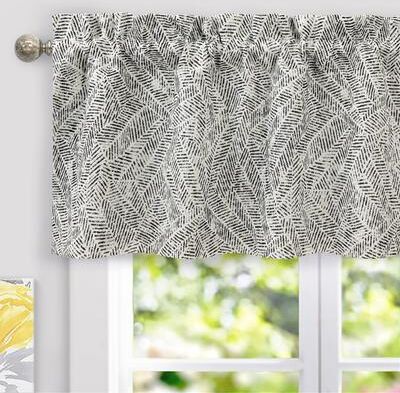 DriftAway Roman Linen Blend Blackout Valance