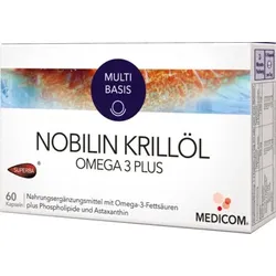 NOBILIN Krillöl Omega 3 Plus Kapseln 60 St Kapseln