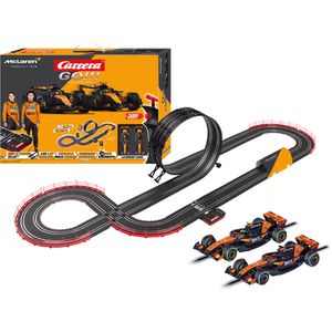 Carrera Autorennbahn GO!!! McLaren Racing, bis 2 Spieler, 5.3 m Strecke, analog, ab 6 Jahre