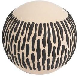 Atlas Lighting and Home Atlas Ofelia Cermaic Two Town Decorative Orb - 4 inch W