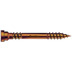 Eurotec Terrassotec Tribolar - Edelstahl gehärtet antik - 5,5x70 mm - Zylinderkopf TX25