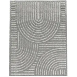 TT Home, Teppich, In-& Outdoor Teppich Esszimmer Wetterfest Terrasse Ethno Skandinavisches Design (200 x 140 cm)