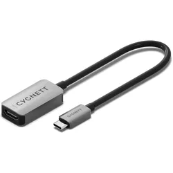 Cygnett Unite (0.15 m), Videokabel, Grau