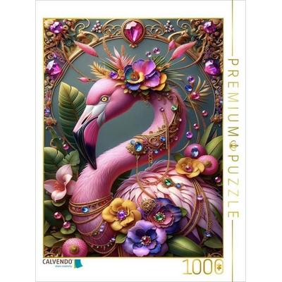 CALVENDO Puzzle Magie des Flamingos | 1000 Teile Lege-Größe 64x48cm Foto-Puzzle für glückliche Stunden, Sonstige von , Calvendo Puzzle