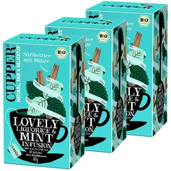 Cupper Kräutertee Süßholz & grüne Minze Bio