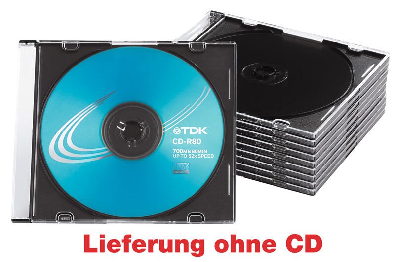 MediaRange CD-/DVD-Hüllen BOX32