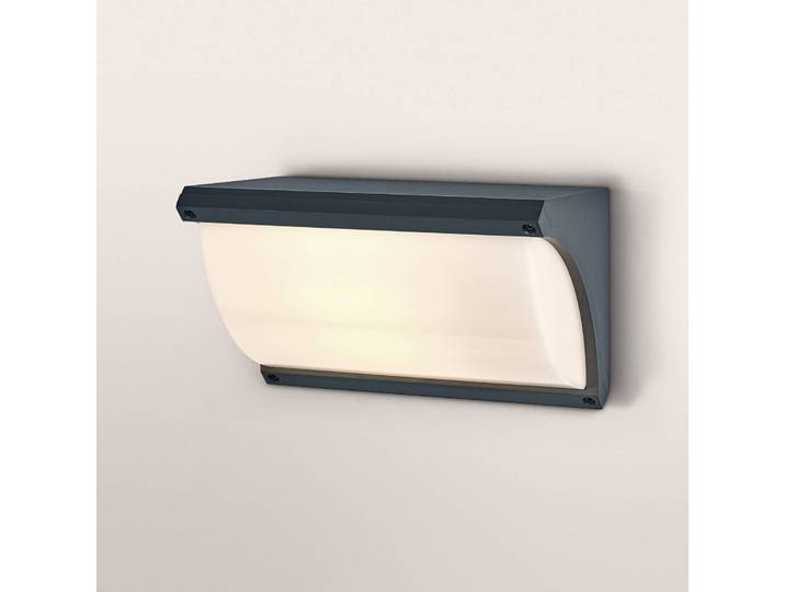 OSRAM Außenwandleuchte ENDURA CLASSIC ANGELA, dimmbar, alu / grau / zink, Aluminium, Modern