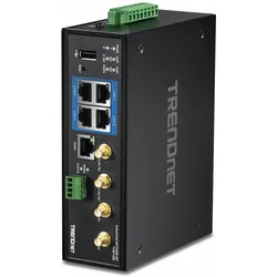 Trendnet Industrial AC1200 Wireless, Router, Schwarz
