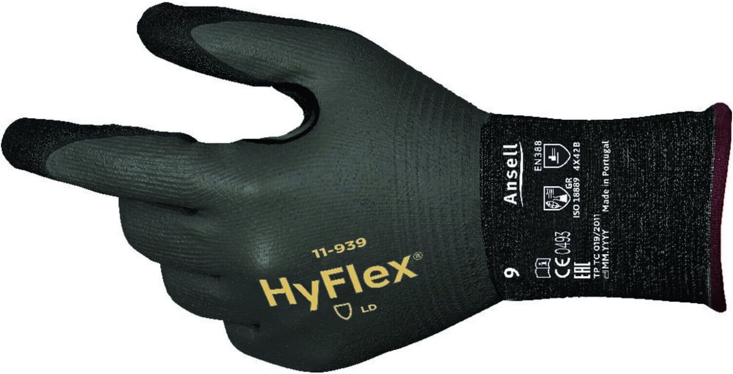 Ansell Handschuh Hyflex 11-939 Gr. 9 ; Ansell Health Care (11-939/9)