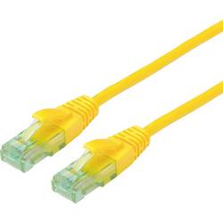 ROLINE RECYCLED MATERIAL ROLINE RM Patchkabel Cat.6A UTP, gelb, 2 m 21.45.3122