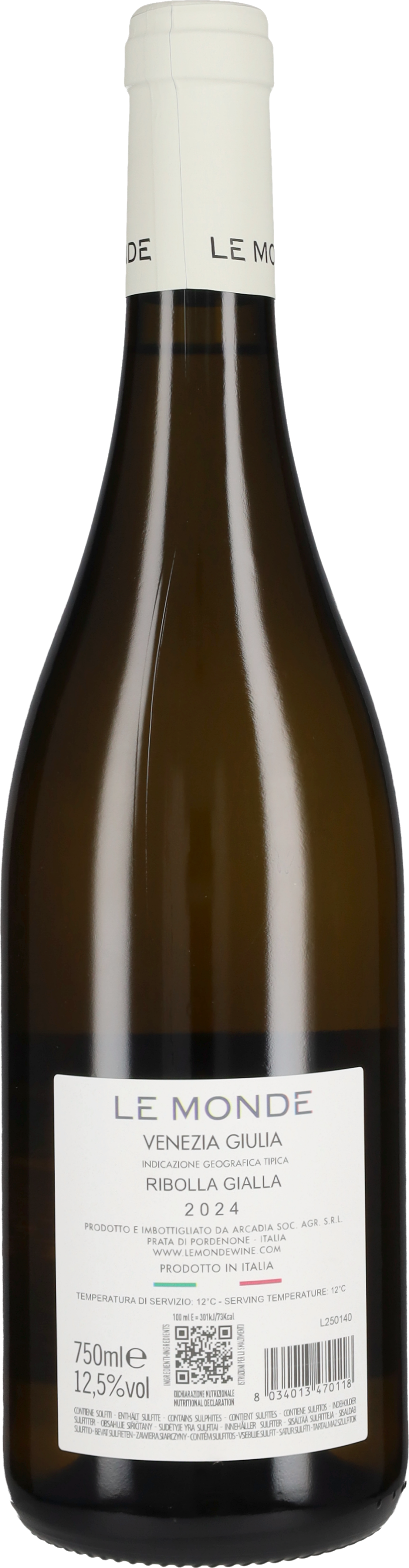Ribolla Gialla Vigneti Le Monde 2024
